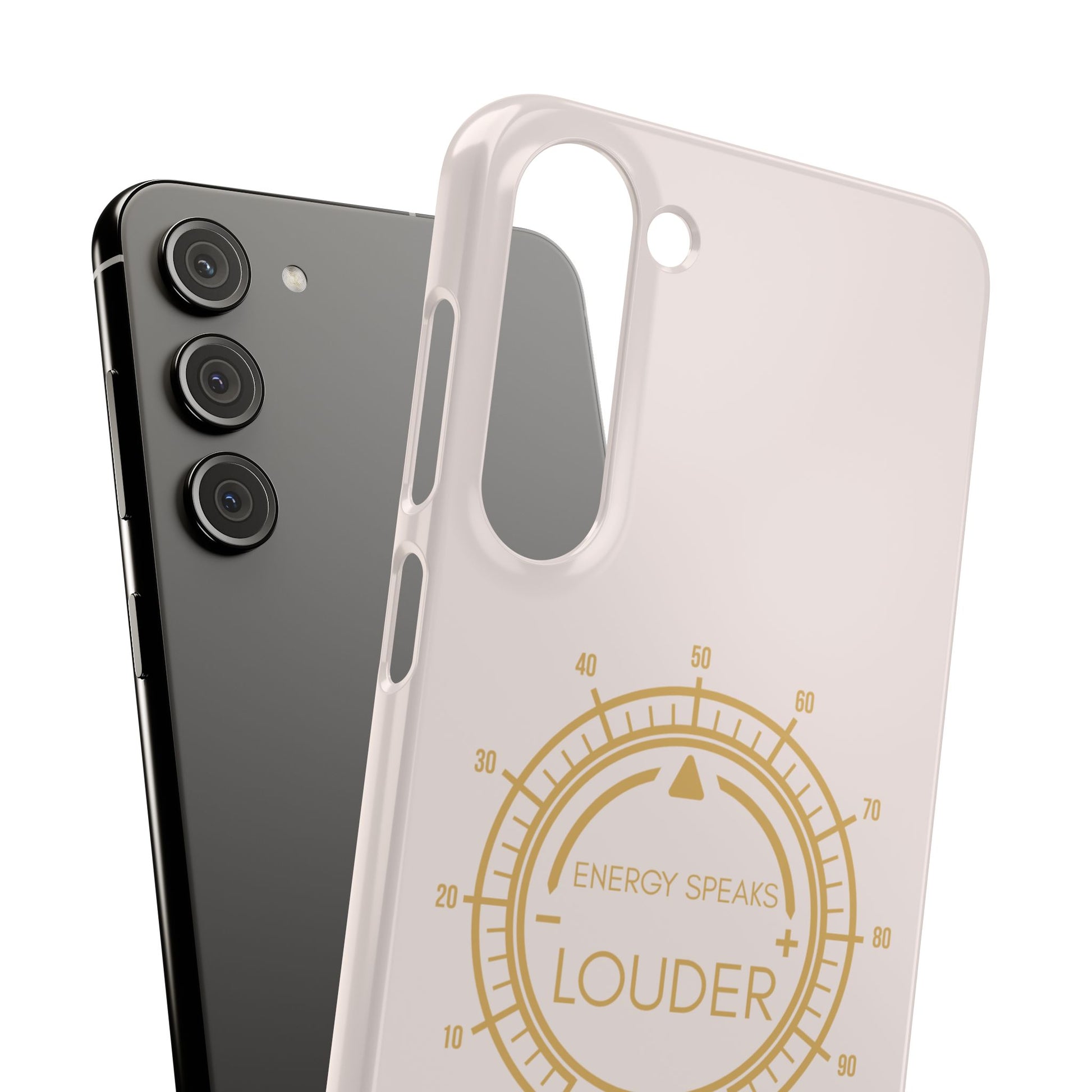 Energy Speaks Louder Phone Case
