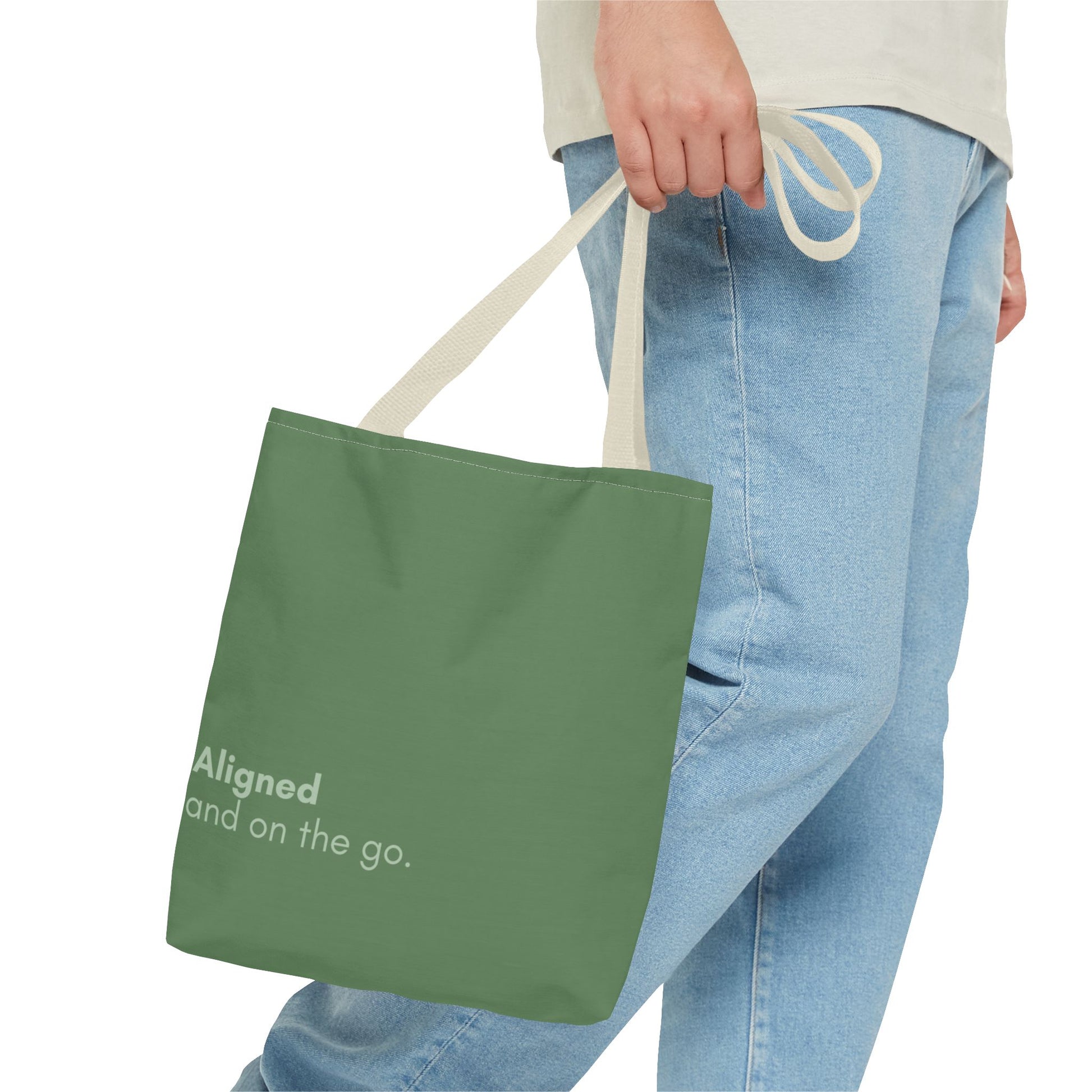 Eco-Friendly Inspirational Tote Bag - Perfect for Yoga, Shopping, Gym, and Everyday Life - Great for Mindfulness Enthusiasts