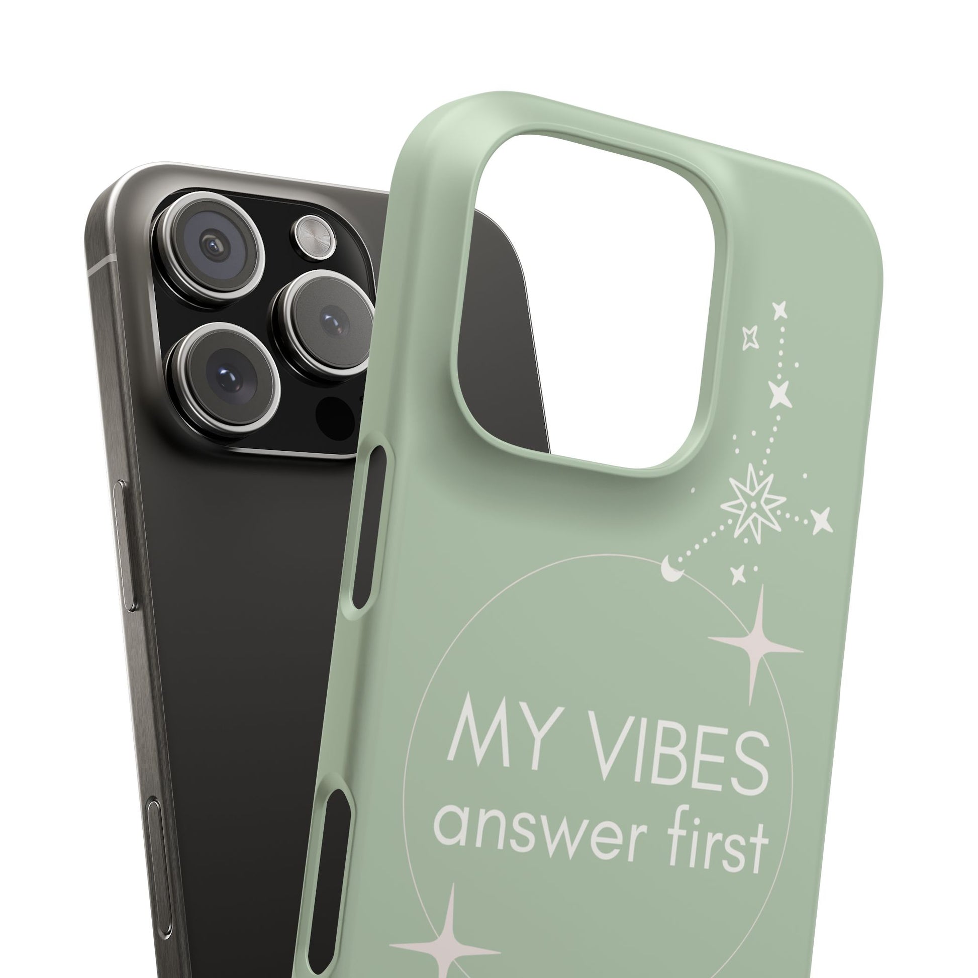 My Vibes Answer First Phone Case