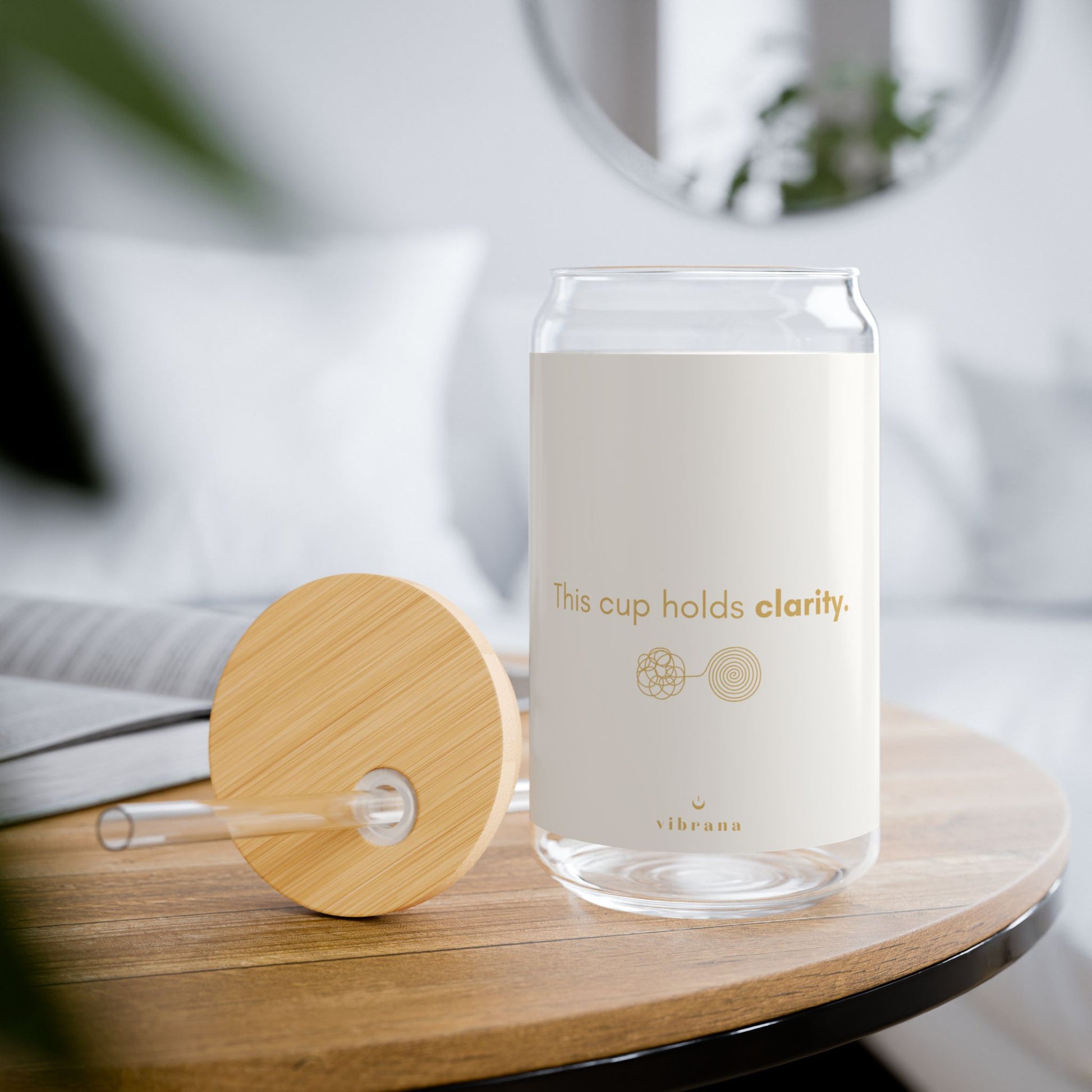Clarity Sipper Glass