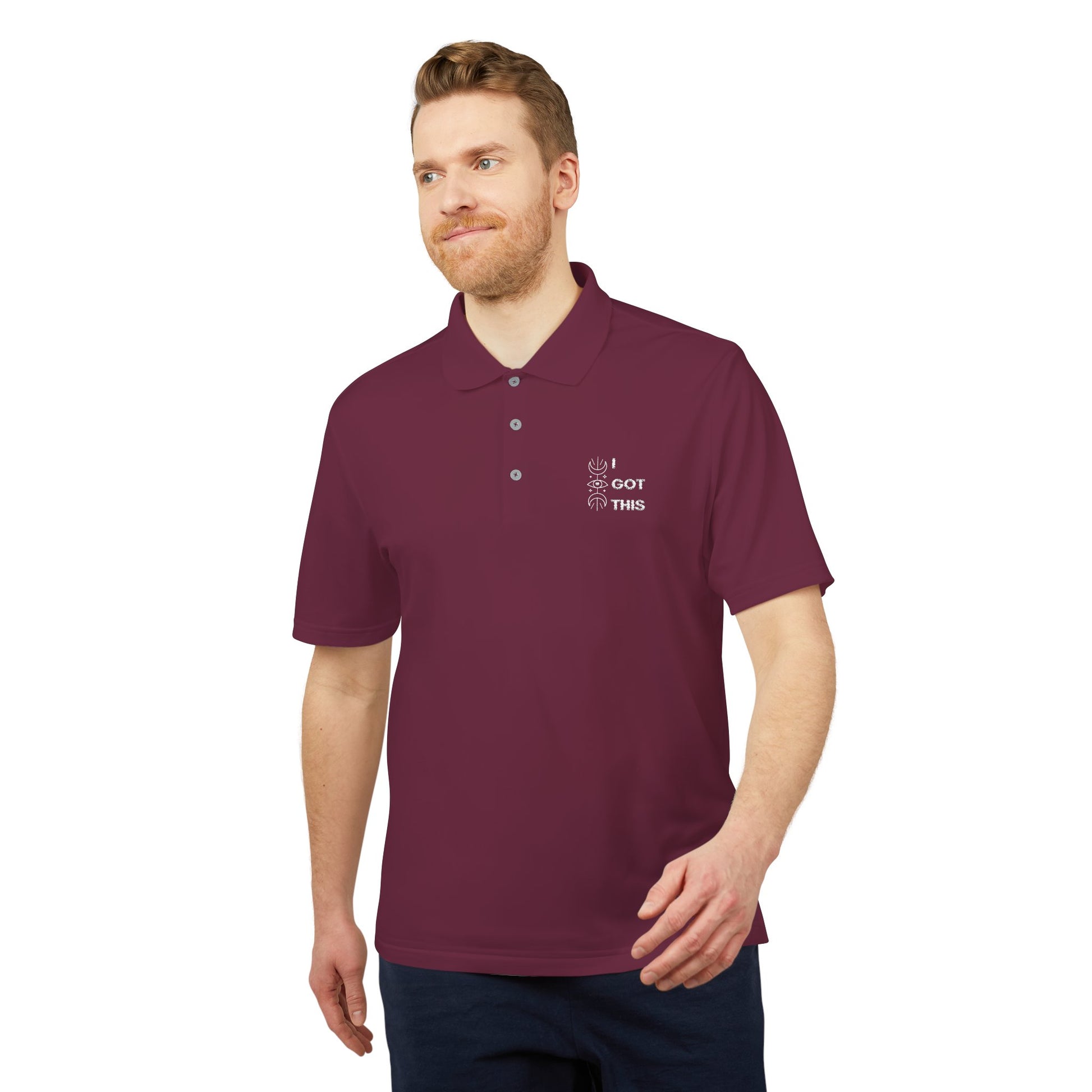 adidas I Got This Unisex Performance Polo