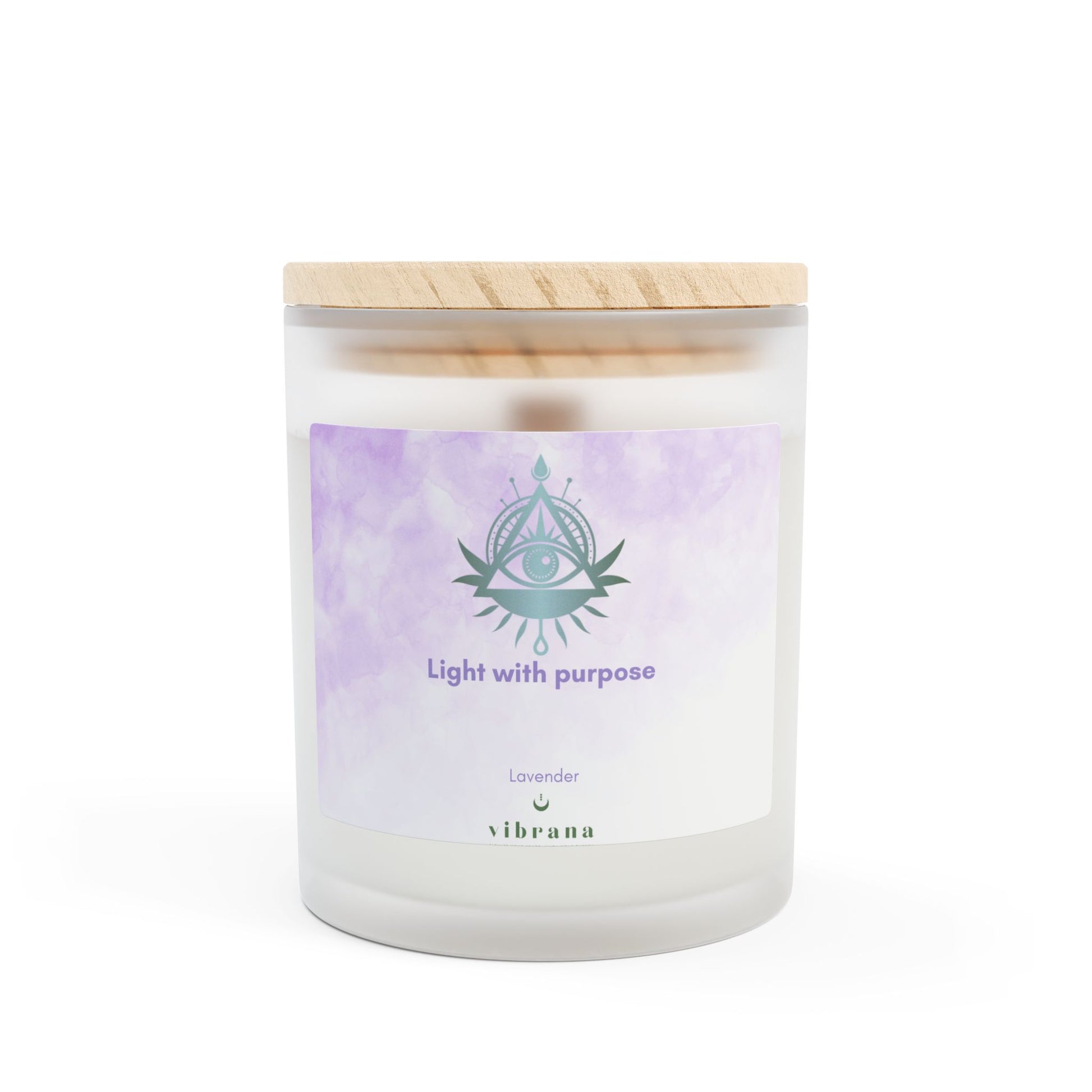 Light with Purpose Frosted Glass Candle