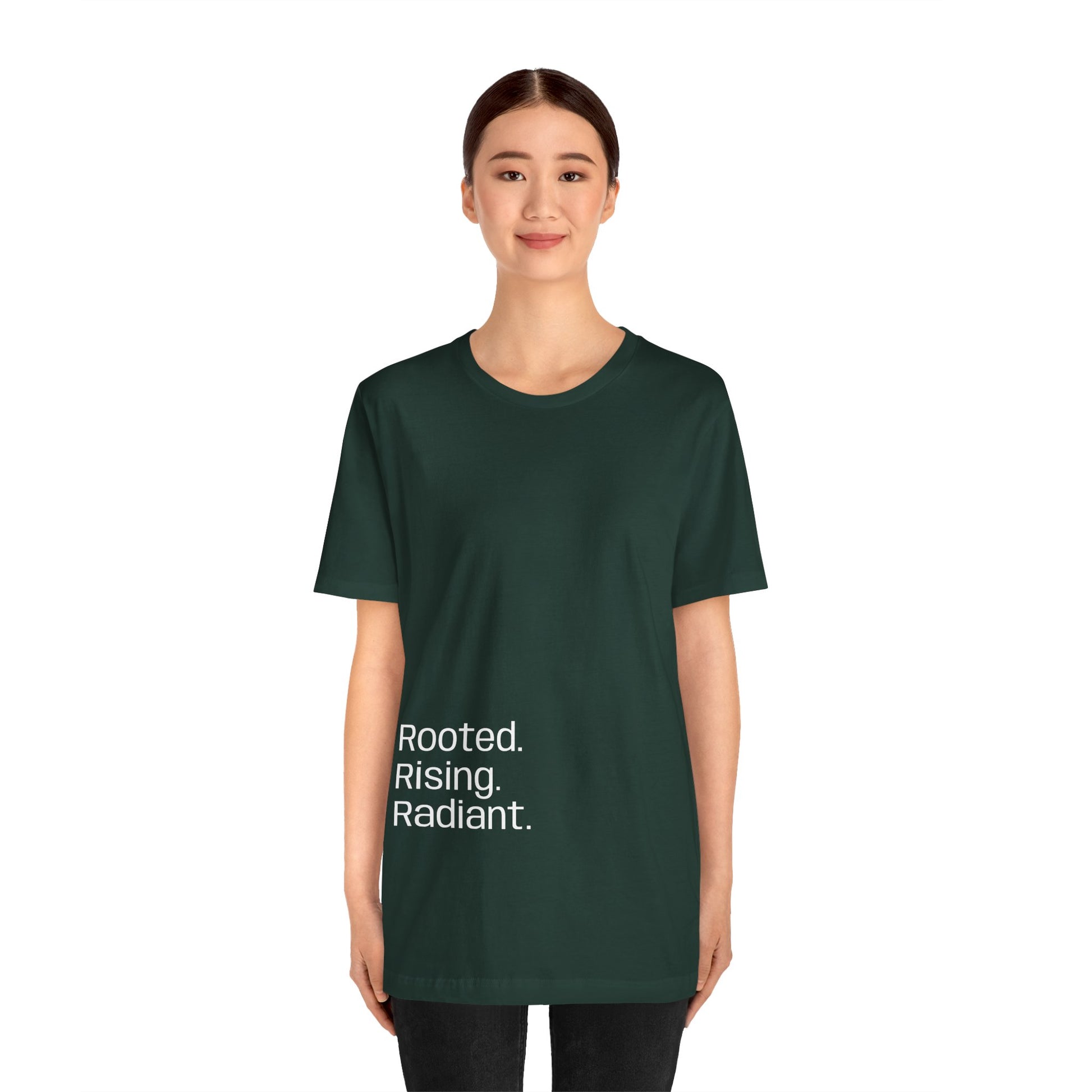 Rooted Rising Radiant Short Sleeve Tee