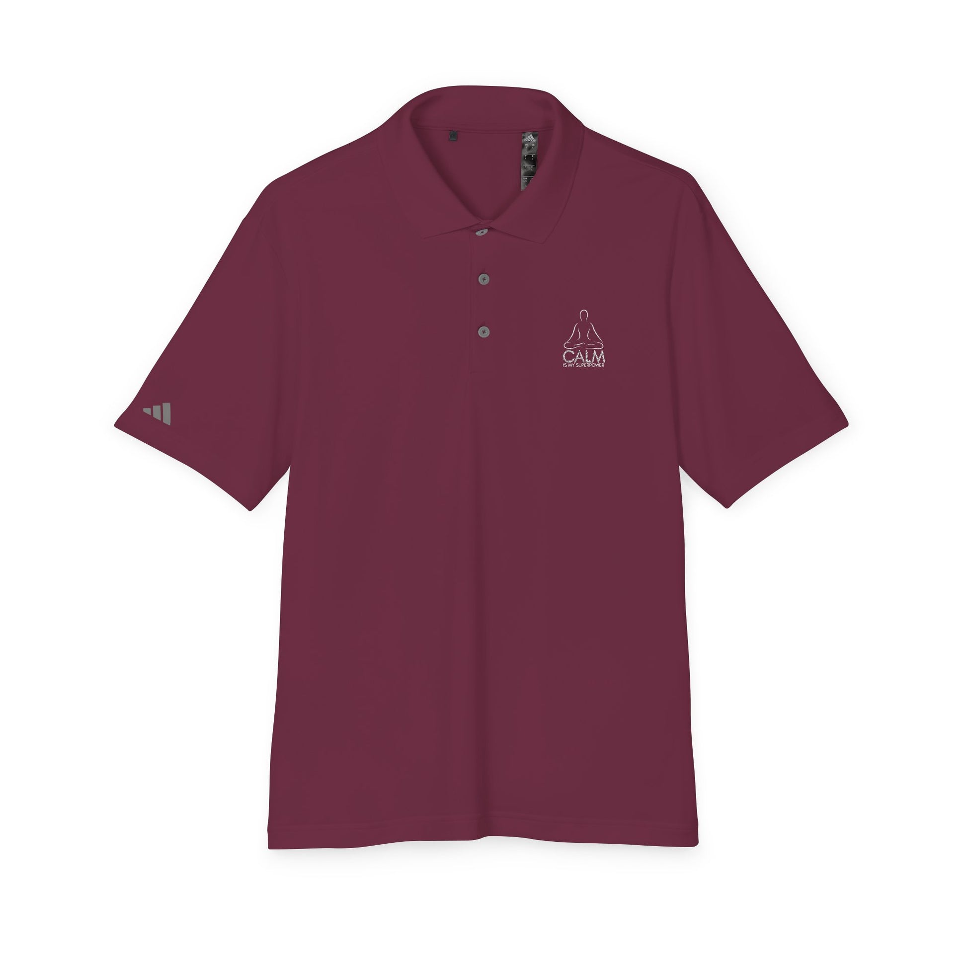 adidas Calm Is My Superpower Unisex Performance Polo