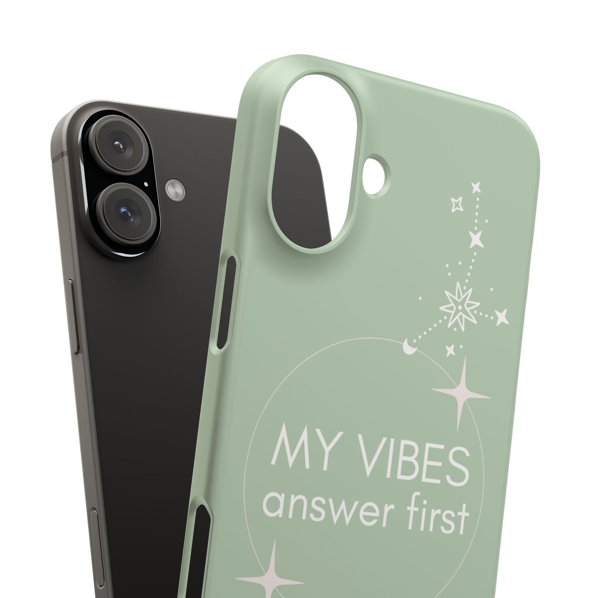 My Vibes Answer First Phone Case