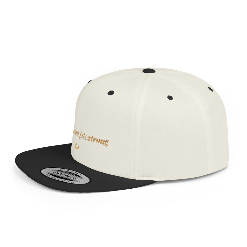 Sacred Simple Strong Snapback Hat