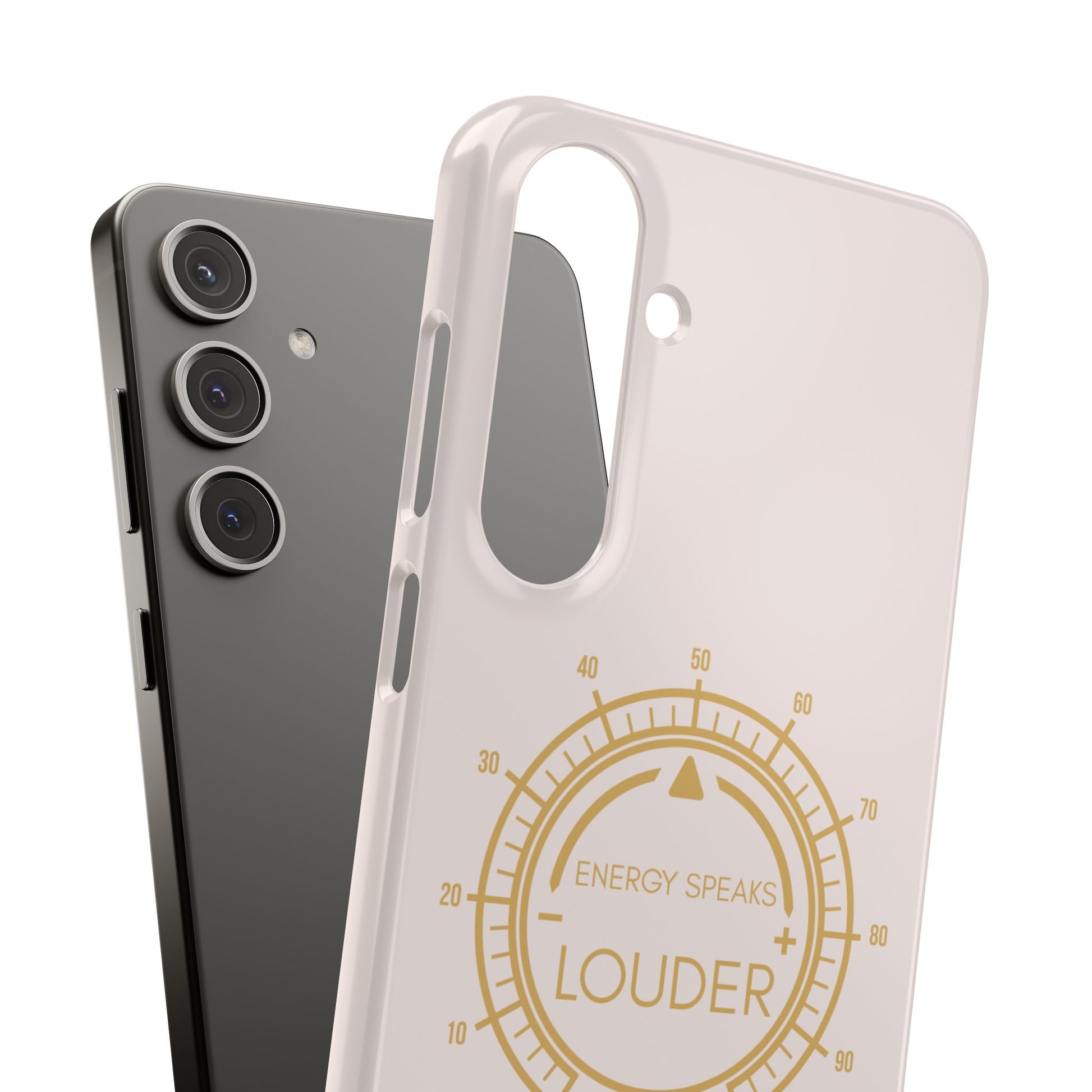 Energy Speaks Louder Phone Case