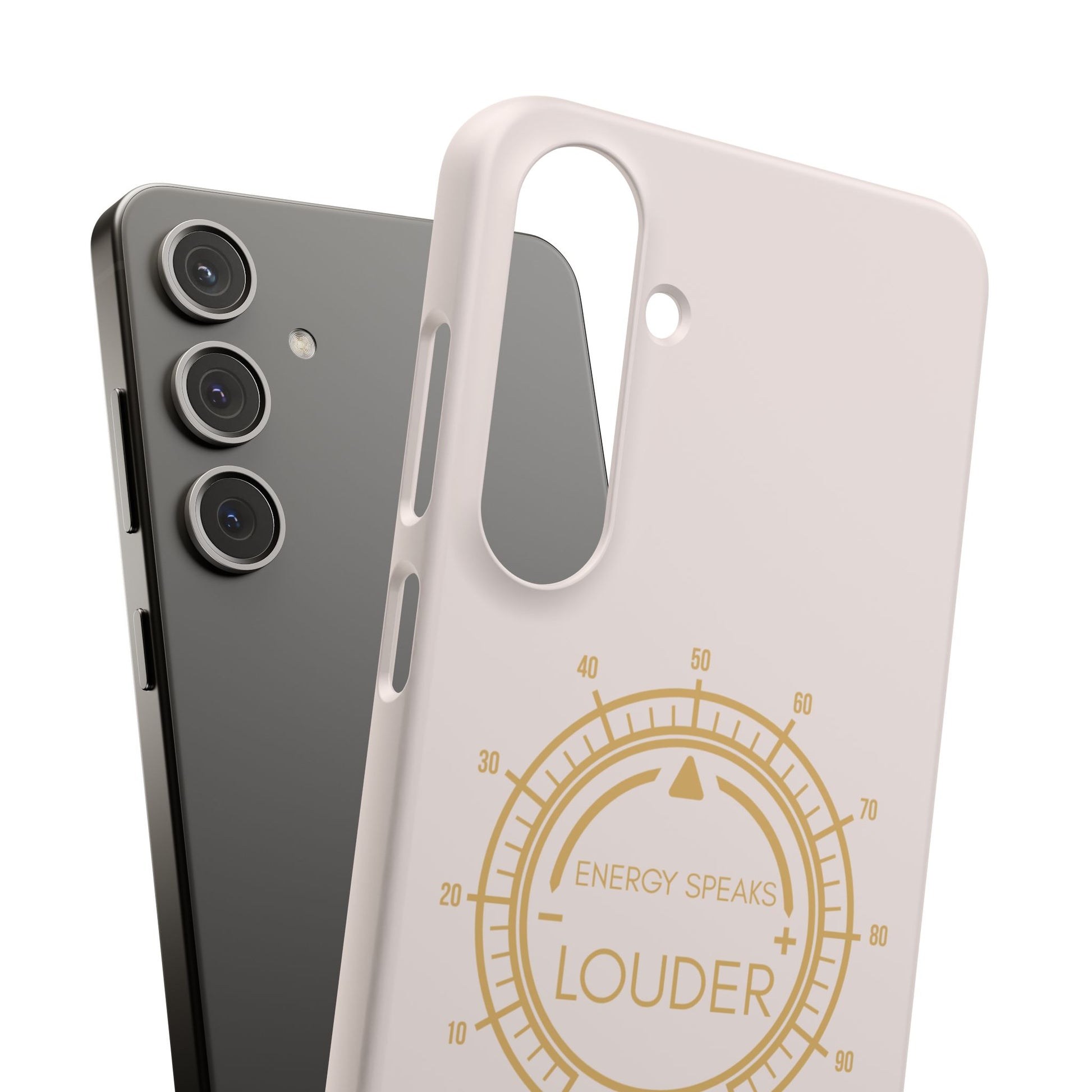 Energy Speaks Louder Phone Case